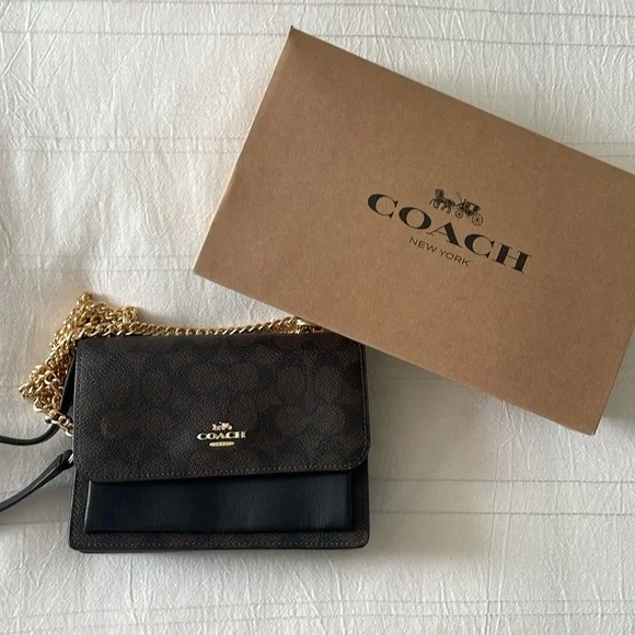 Coach Mini Klare Crossbody Bag In Signature Canvas - Picture 6 of 6